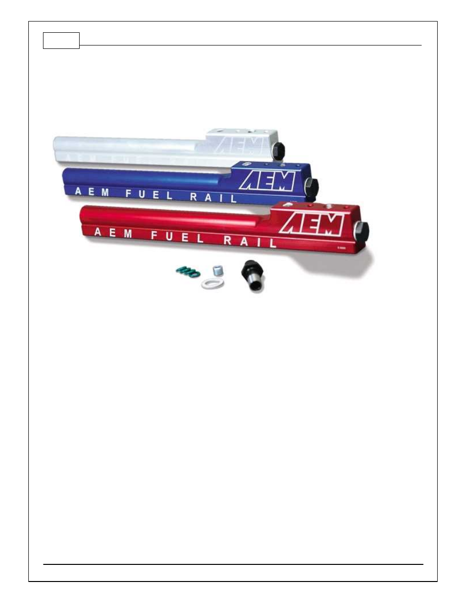 Fuel rail | AEM 30-71XX Infinity Stand-Alone Programmable Engine Mangement System Full Manual User Manual | Page 318 / 408