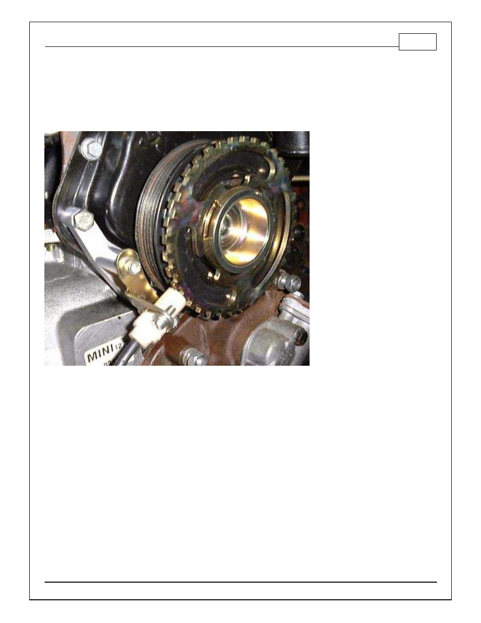 Crank sensor | AEM 30-71XX Infinity Stand-Alone Programmable Engine Mangement System Full Manual User Manual | Page 345 / 408