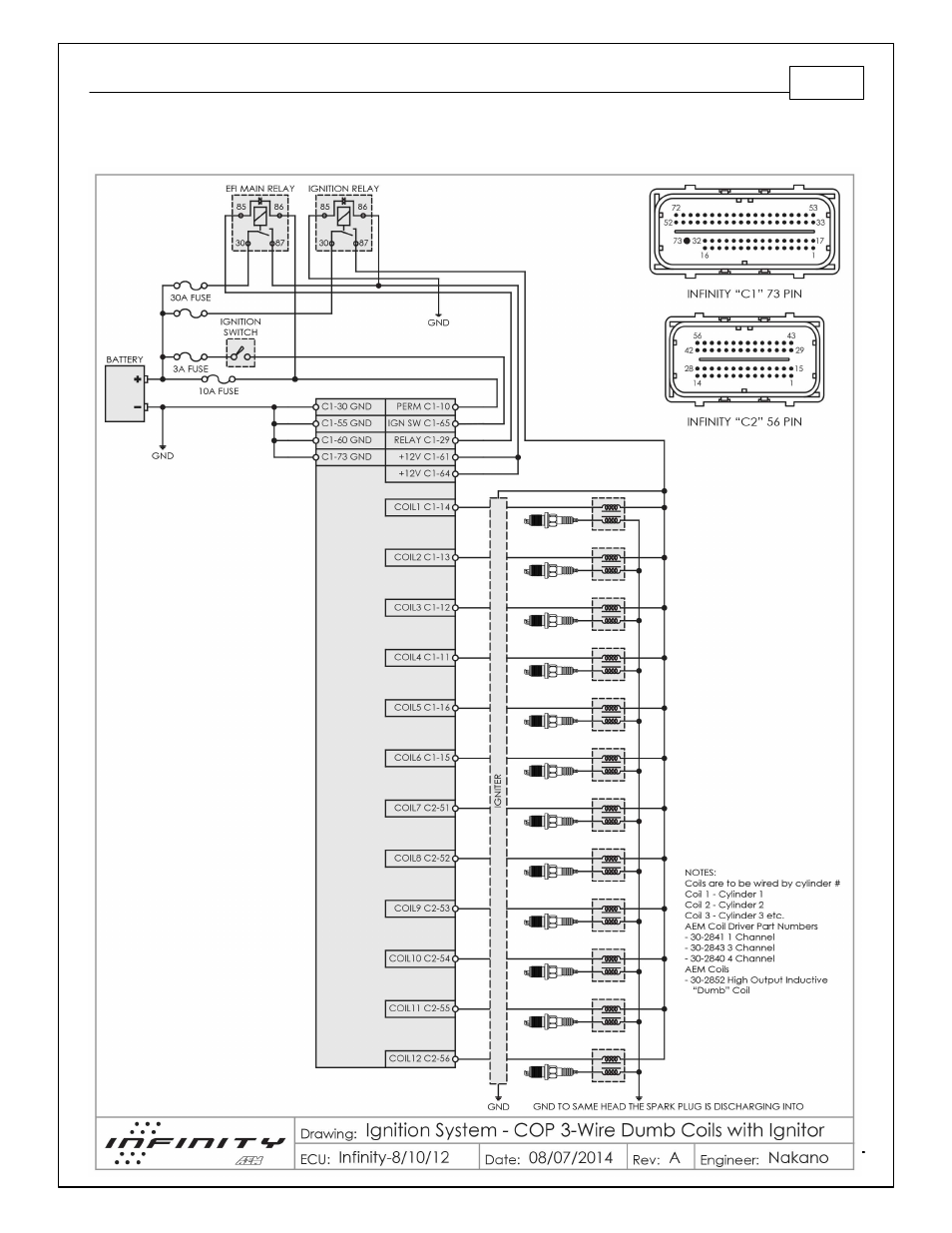 AEM 30-71XX Infinity Stand-Alone Programmable Engine Mangement System Full Manual User Manual | Page 391 / 408