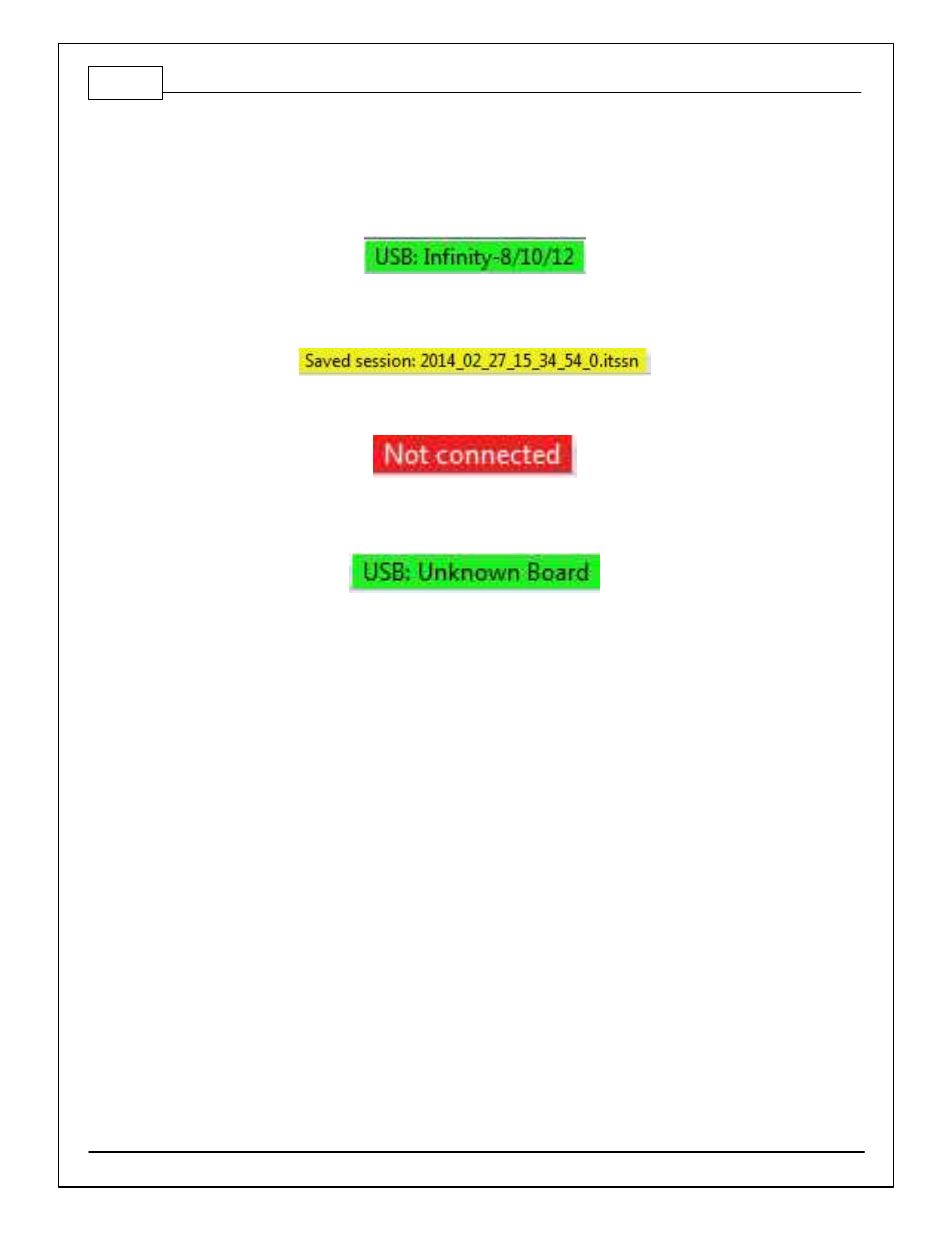 Connection status | AEM 30-71XX Infinity Stand-Alone Programmable Engine Mangement System Full Manual User Manual | Page 40 / 408
