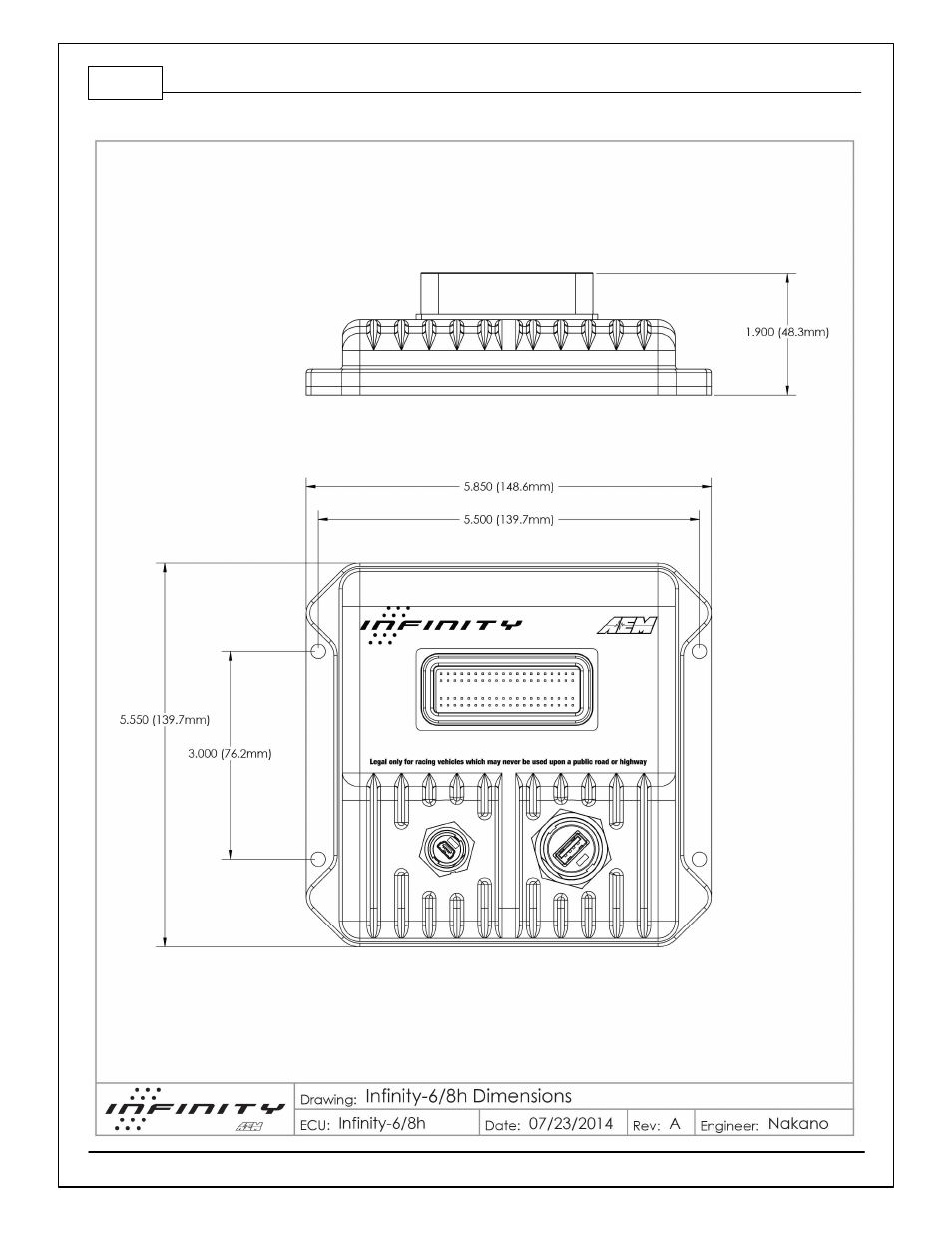 AEM 30-71XX Infinity Stand-Alone Programmable Engine Mangement System Full Manual User Manual | Page 86 / 408