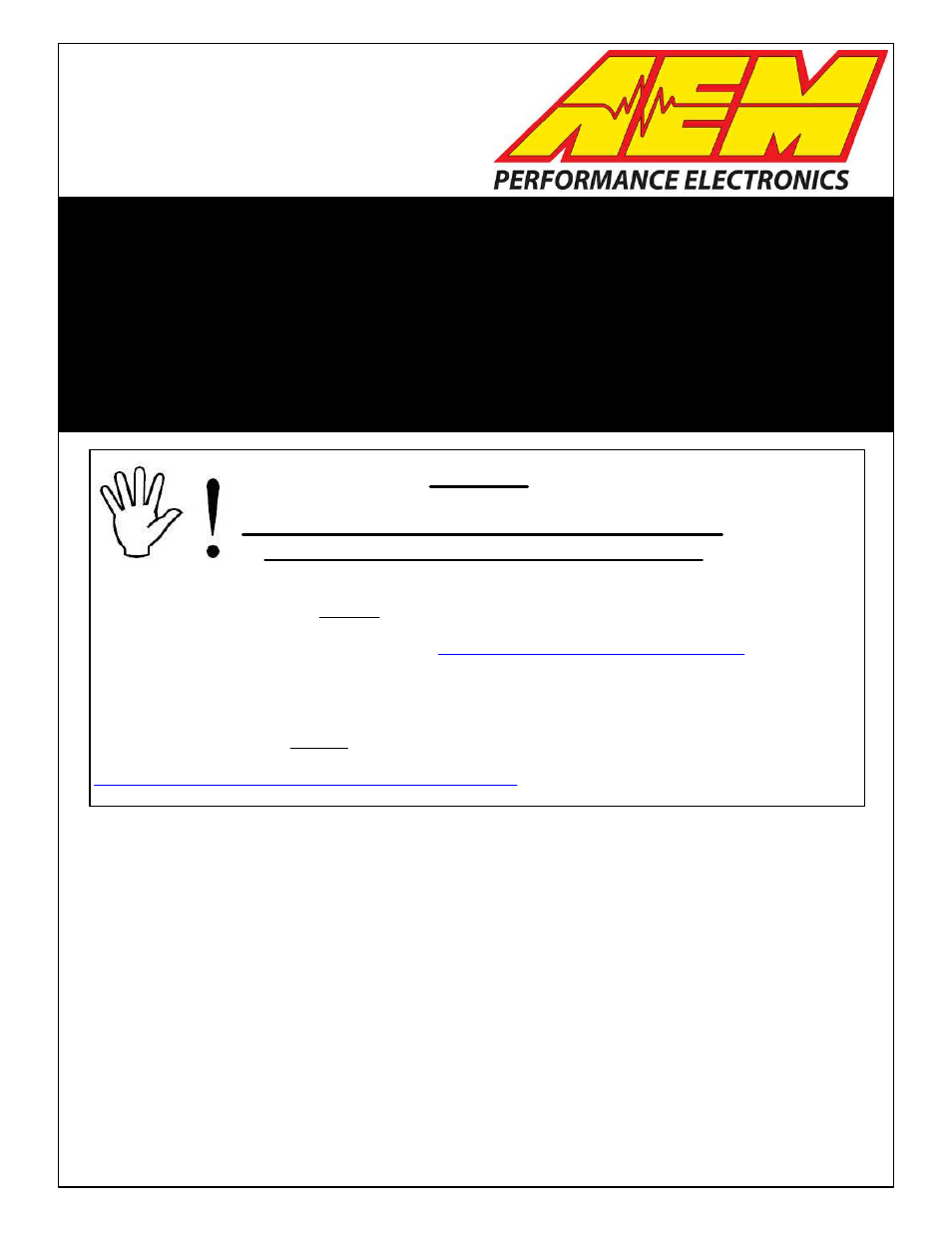 AEM Infinity Supported Applications - Dodge 2008-2010 Viper 4G User Manual | 21 pages
