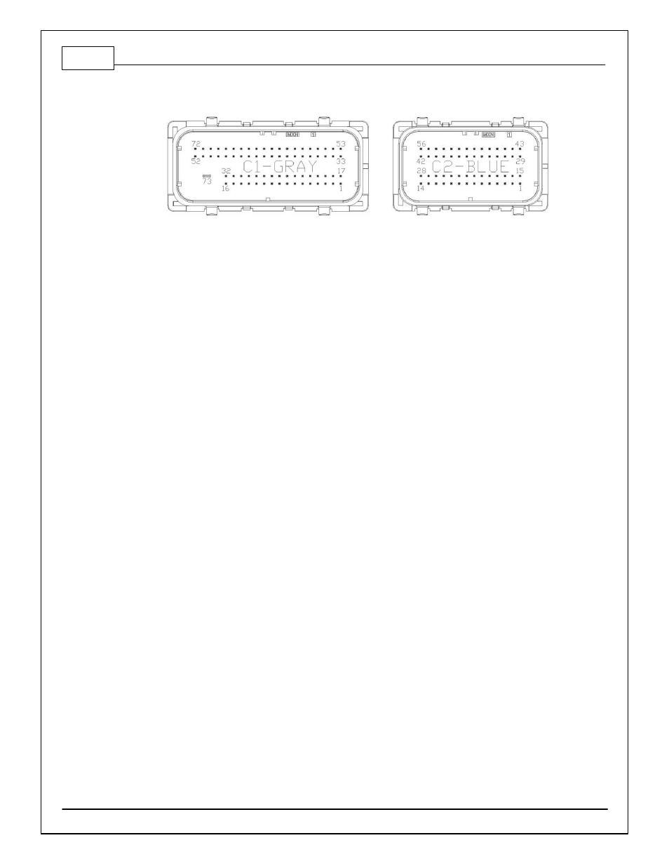 Infinity pin numbering | AEM Infinity Supported Applications - Ford Coyote Engine with Ford Racing Control Pack User Manual | Page 36 / 37
