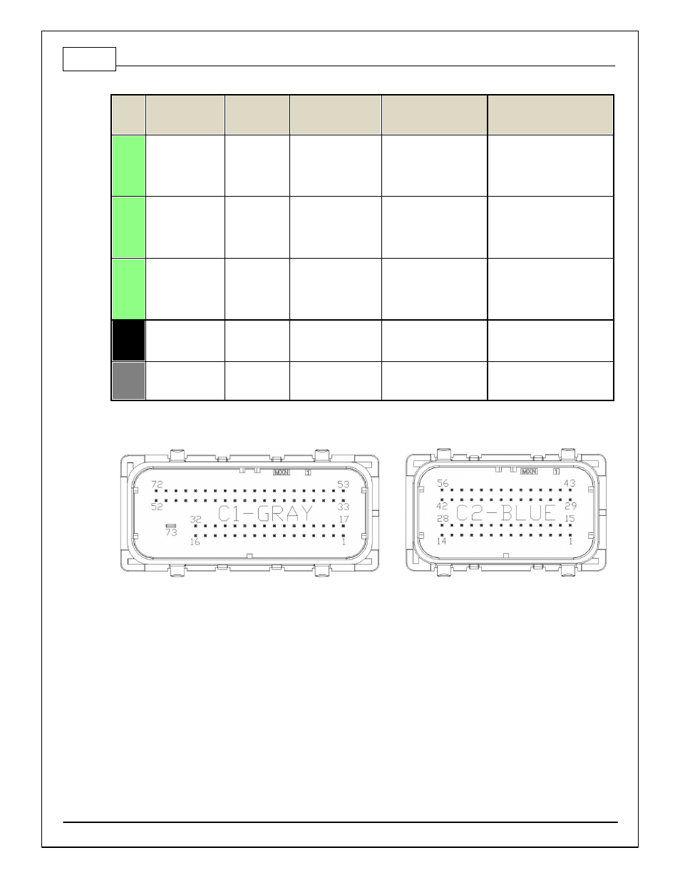 Infinity pin numbering | AEM Infinity Supported Applications - GM LSX 58X Engine User Manual | Page 16 / 17