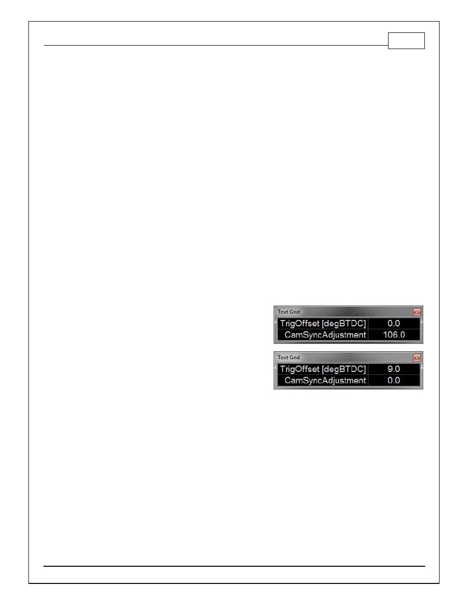 Important application specific settings, Engine, Cam/crank | Ignition sync, Manifold pressure, Idle setup, Infinity tuner wizard setup engine | AEM Infinity Supported Applications - GM LSX 58X Engine User Manual | Page 3 / 17