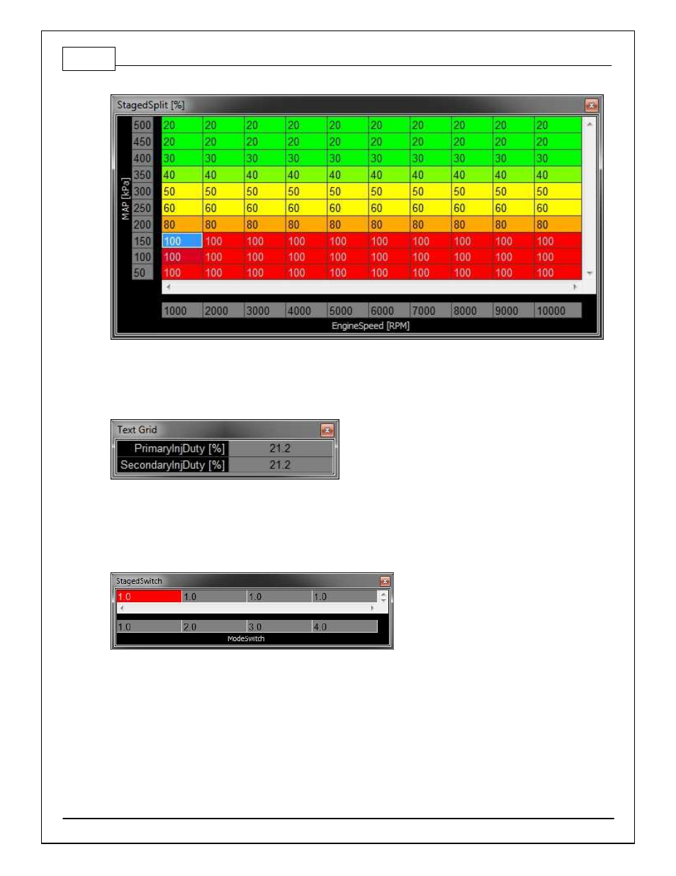 3rd stage injection | AEM Infinity Supported Applications - Mazda 1986-2002 16B & 20B Rotary User Manual | Page 12 / 26