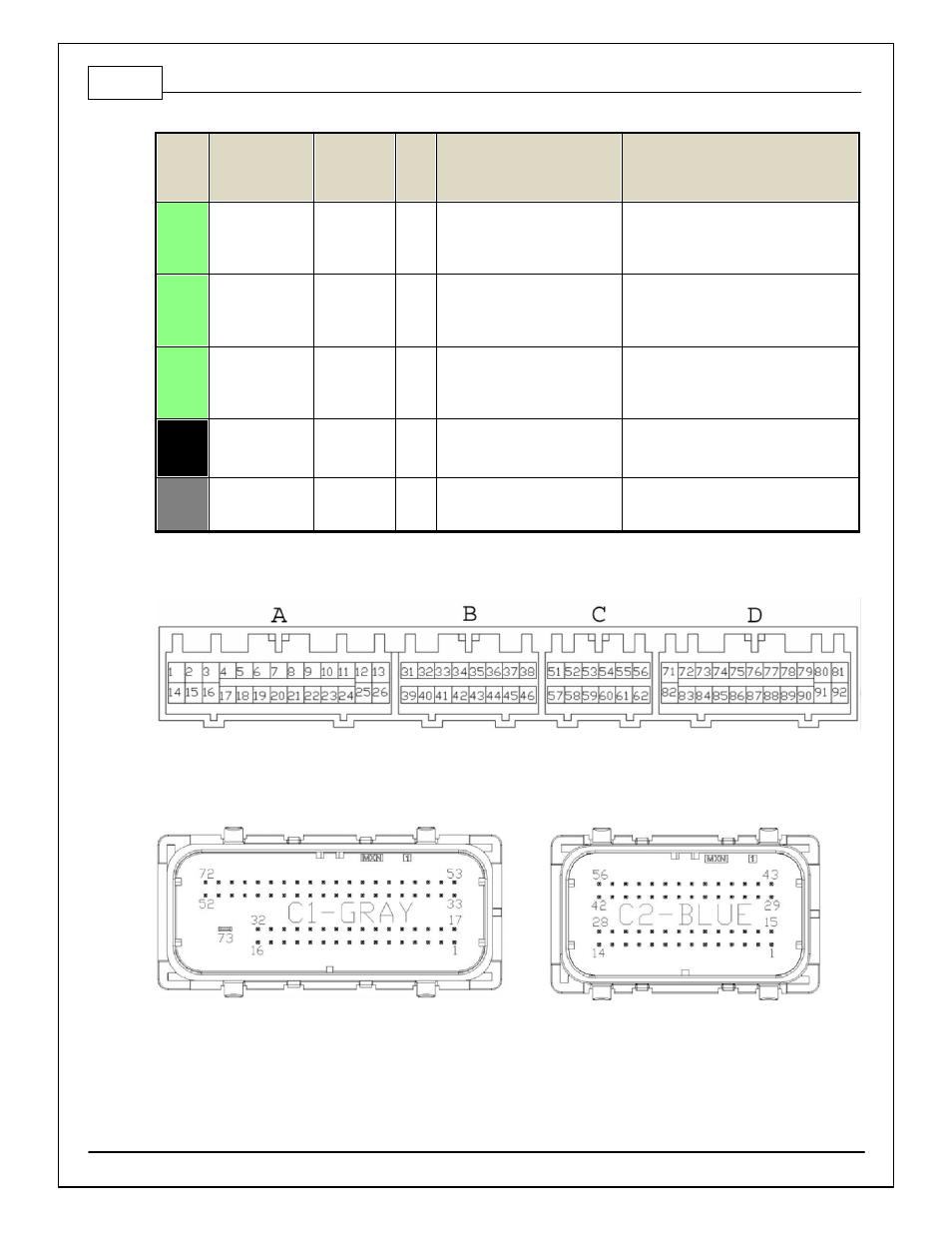 2g dsm pin numbering, Infinity pin numbering | AEM Infinity Supported Applications - Mitsubishi 1995-1999 4G63 Engine User Manual | Page 18 / 19