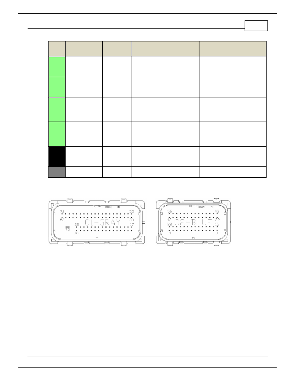 Aem infinity pin numbering, Universal 8 45 | AEM Infinity Supported Applications - Universal V8 Engine User Manual | Page 45 / 46