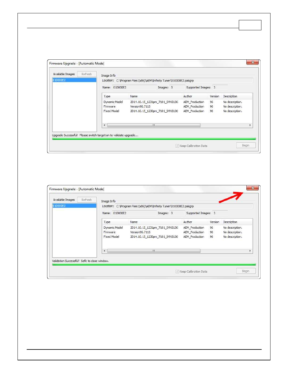 AEM Infinity v96 Infinity EMS Version 2.96 Upgrade Notes User Manual | Page 7 / 8