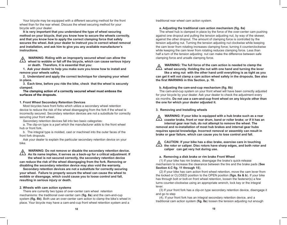 Electra Bicycle User Manual | Page 12 / 31