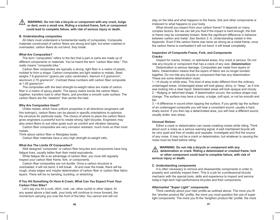 Electra Bicycle User Manual | Page 26 / 31