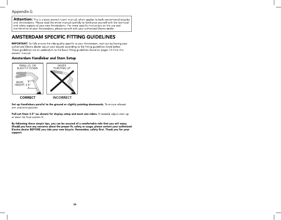 Electra Bicycle User Manual | Page 30 / 31