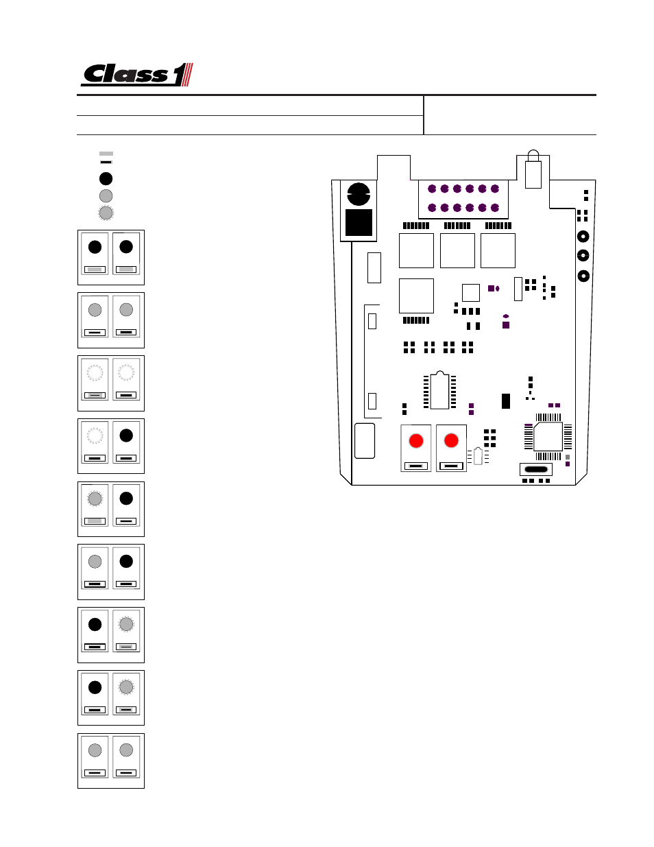 Page 4 of 5 pages, Four output tank level | Class1 4 output tank level User Manual | Page 4 / 5