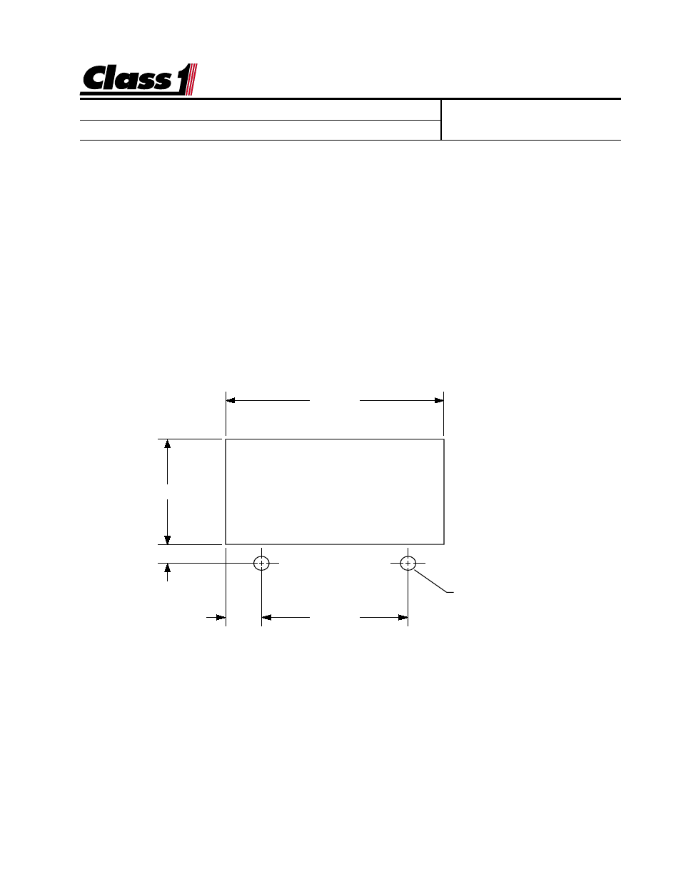 Class1 Digital Aerial Warning Display User Manual | 6 pages