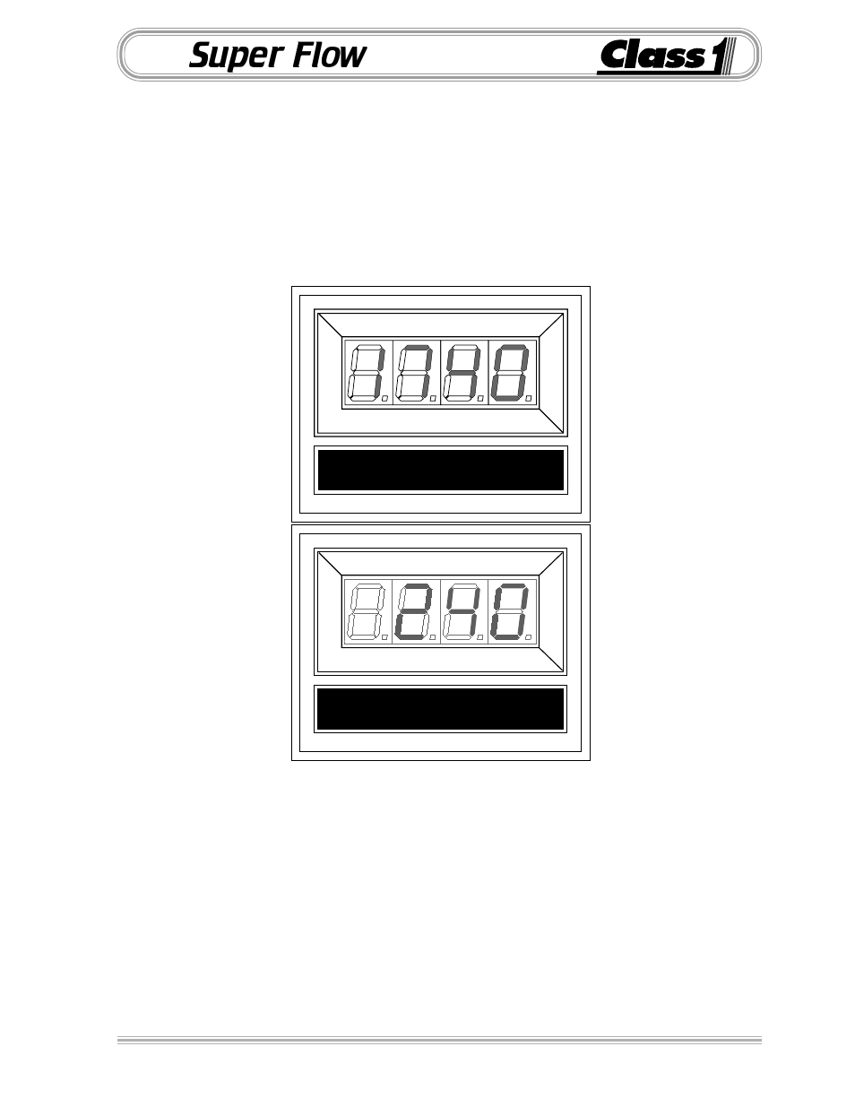 Super flow, Flow meter | Class1 Digital Display User Manual | Page 13 / 35