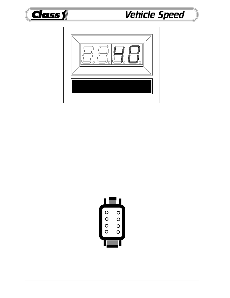 Vehicle speed, Vehicle speed -15, Speedometer | Class1 Digital Display User Manual | Page 14 / 35
