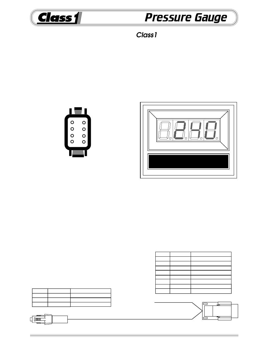 Pressure gauge, Pump discharge, Class1 | Installation and operation of the, Digital pressure gauge | Class1 Digital Display User Manual | Page 16 / 35