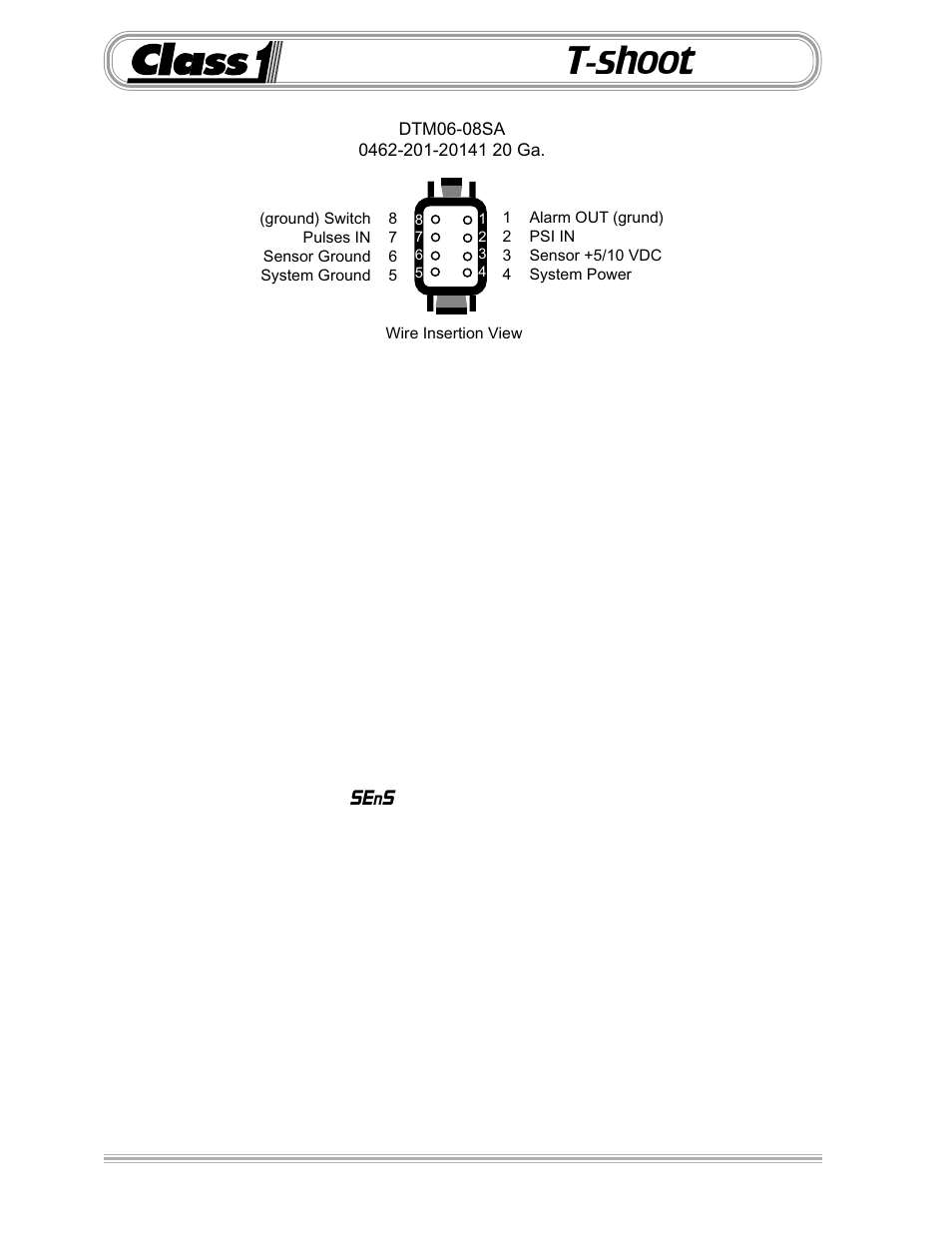 Troubleshooting, T-shoot | Class1 Digital Display User Manual | Page 34 / 35