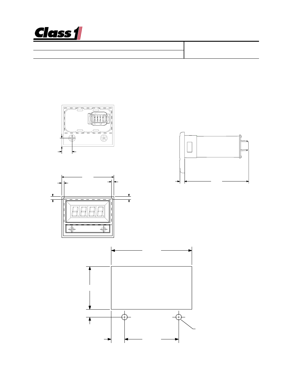 Class1 Digital Flow Meter User Manual | 9 pages