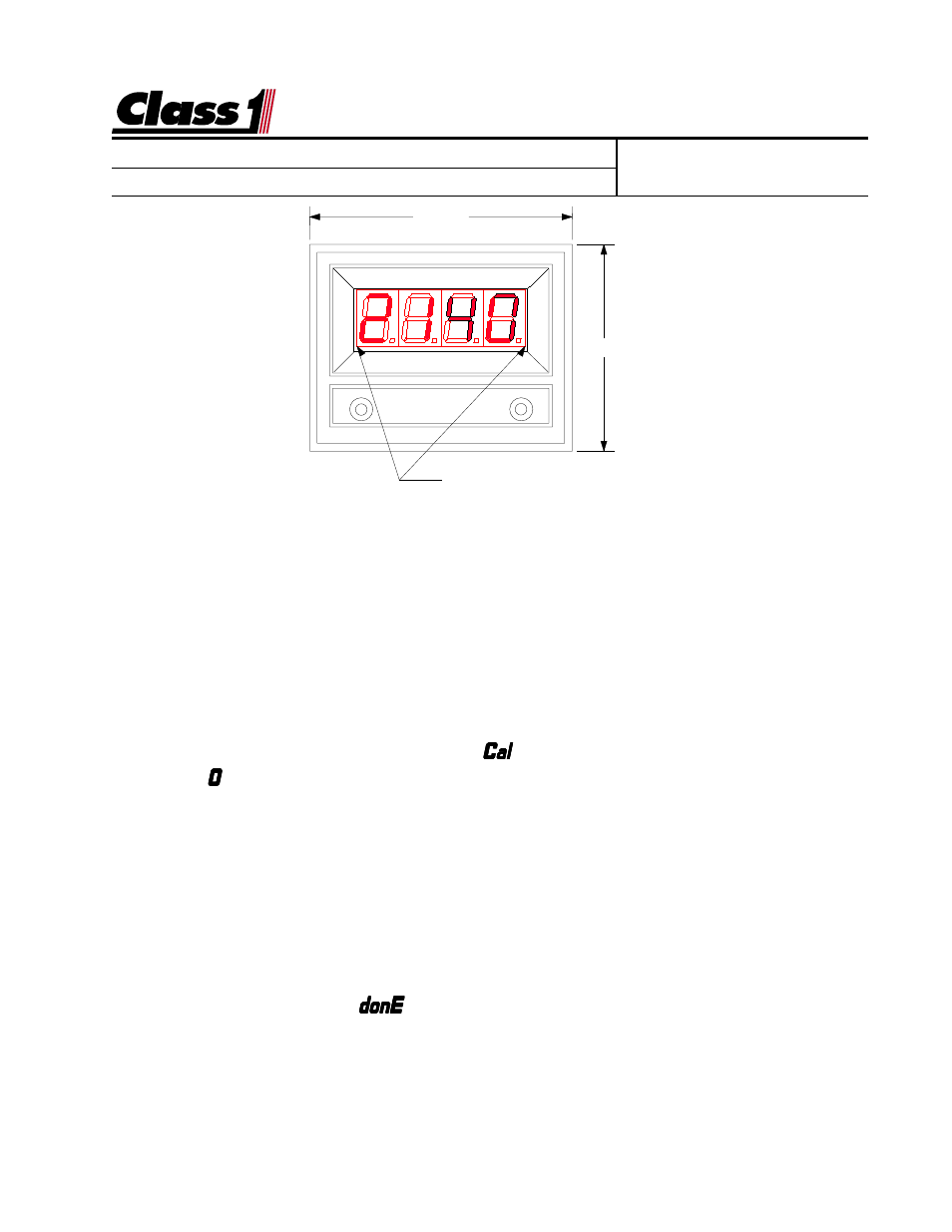 Done | Class1 Digital Flow Meter User Manual | Page 5 / 9