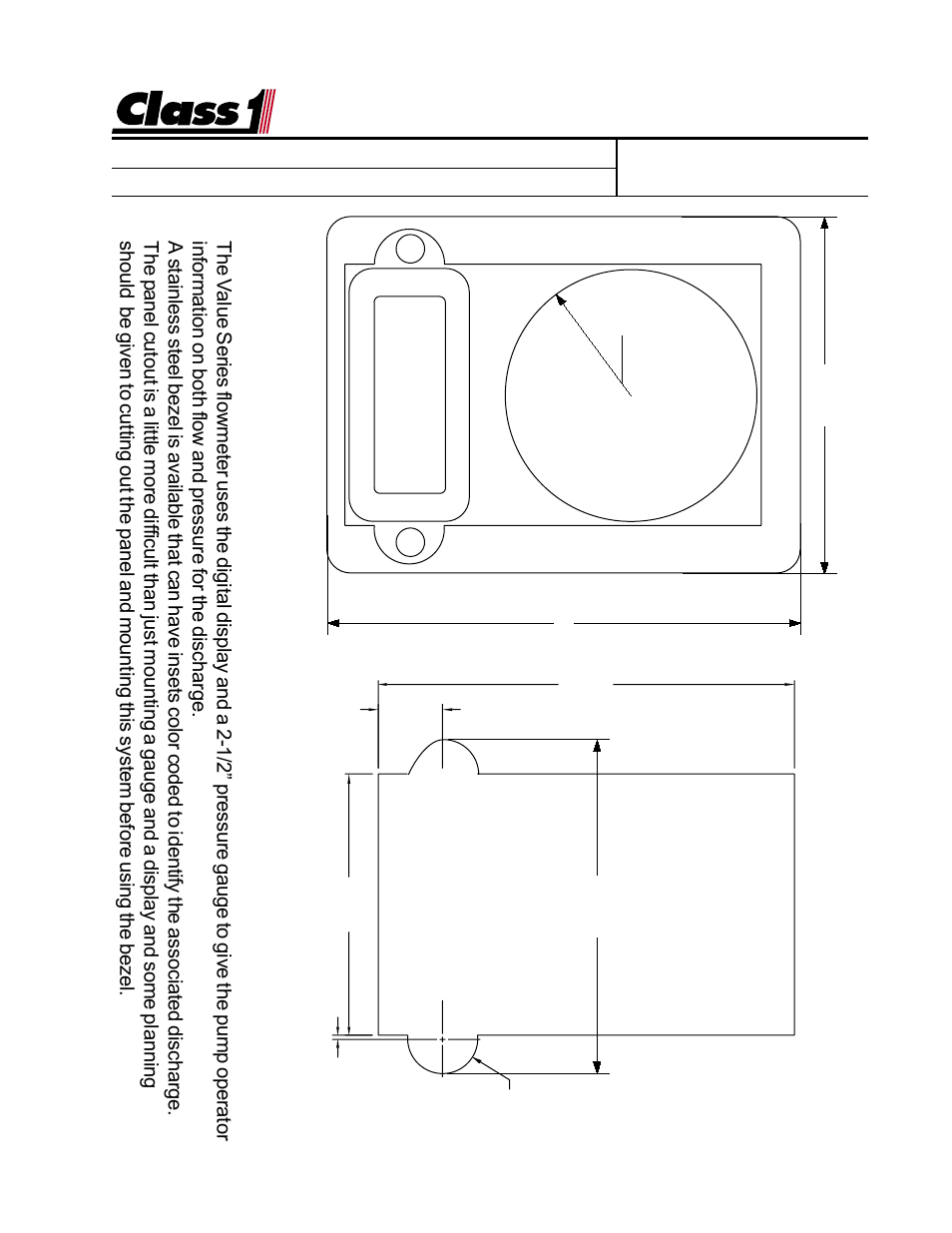Class1 Digital Flow Meter User Manual | Page 7 / 9