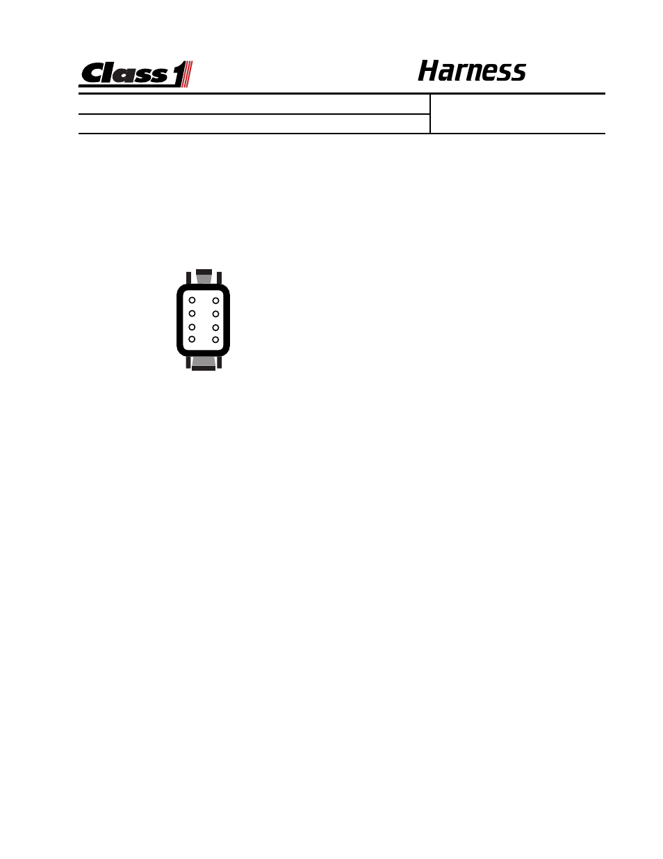 Harness | Class1 Digital Pressure Gauge User Manual | Page 2 / 6