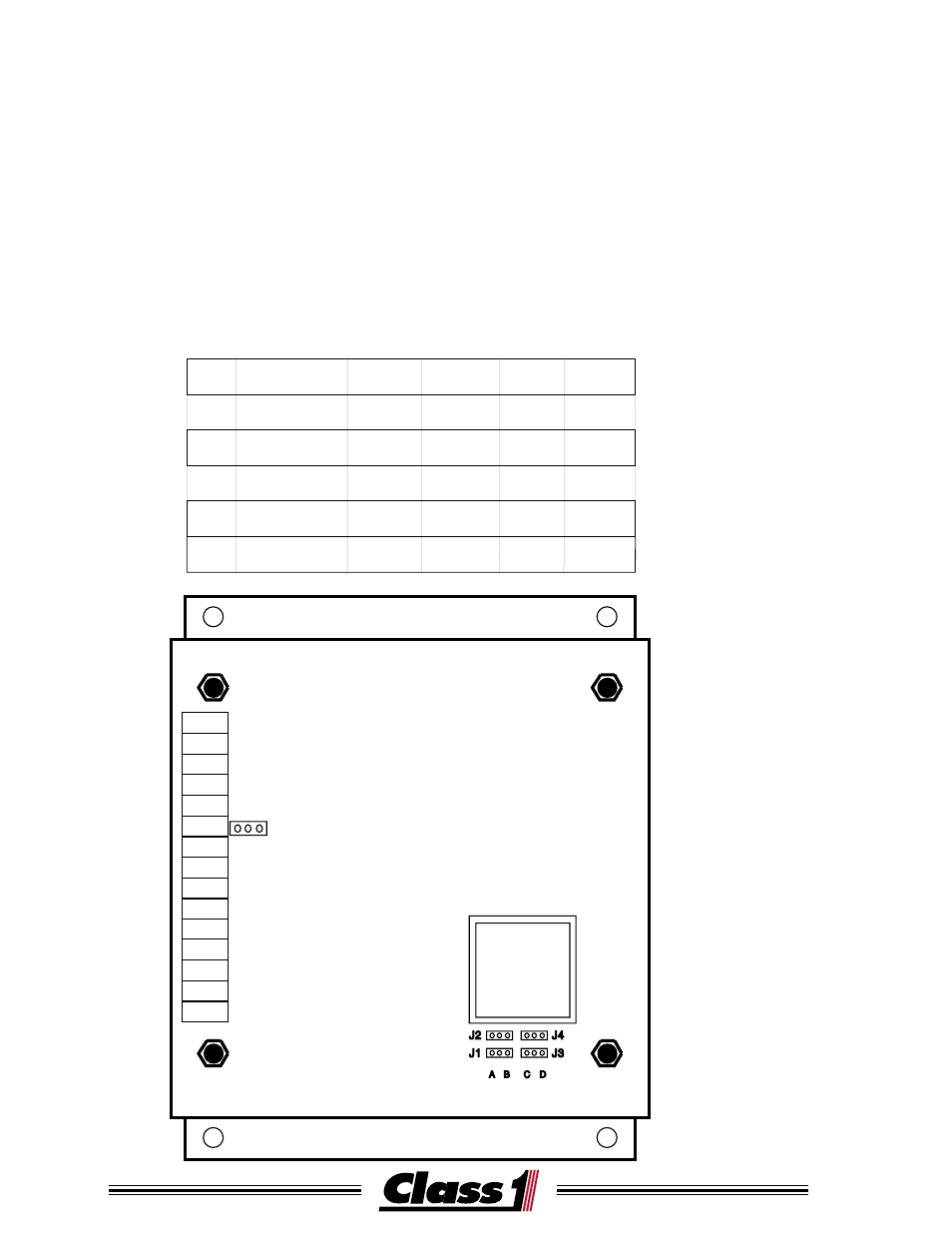 System configuration, Figure1 | Class1 Electrical System Manager User Manual | Page 4 / 15