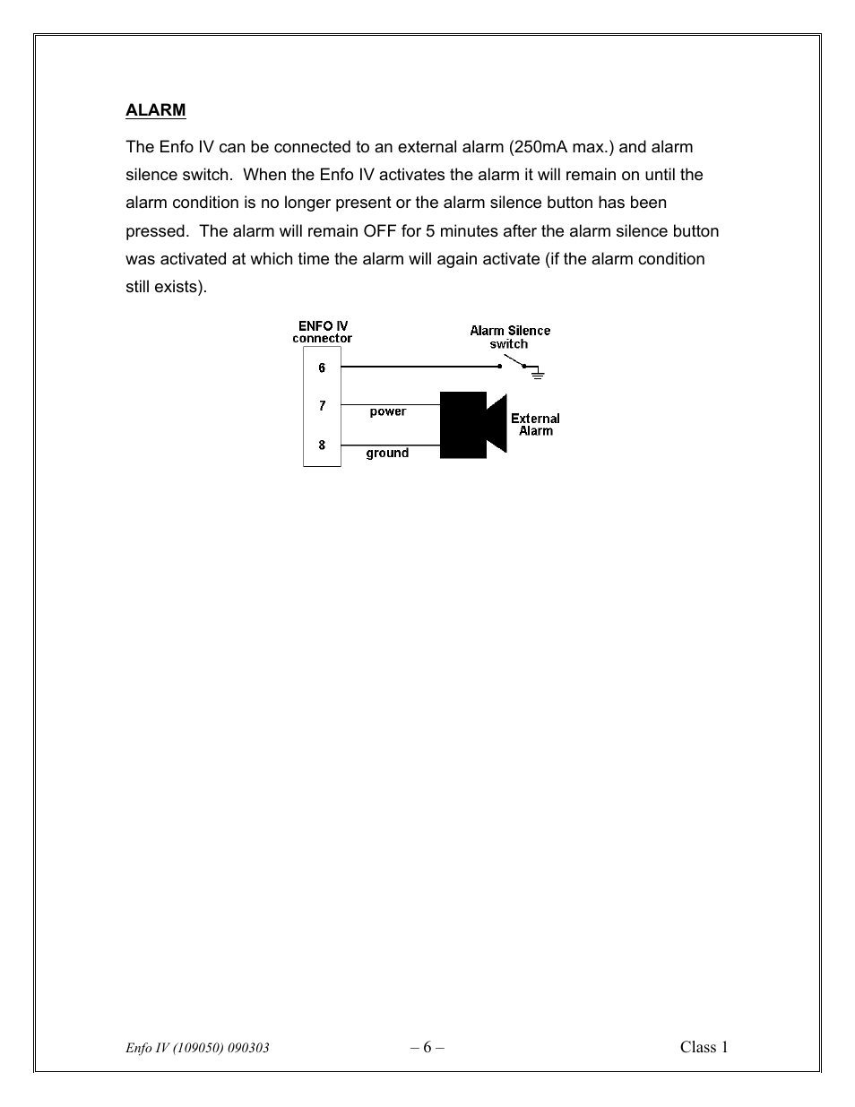 Class1 ENFO IV User Manual | Page 6 / 10