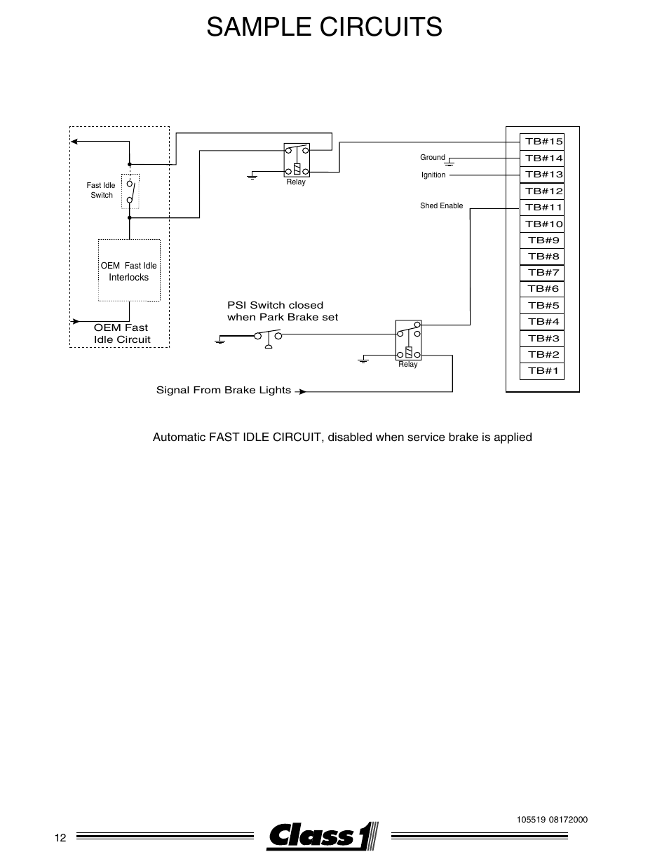 Sample circuits | Class1 ESM3 User Manual | Page 12 / 14