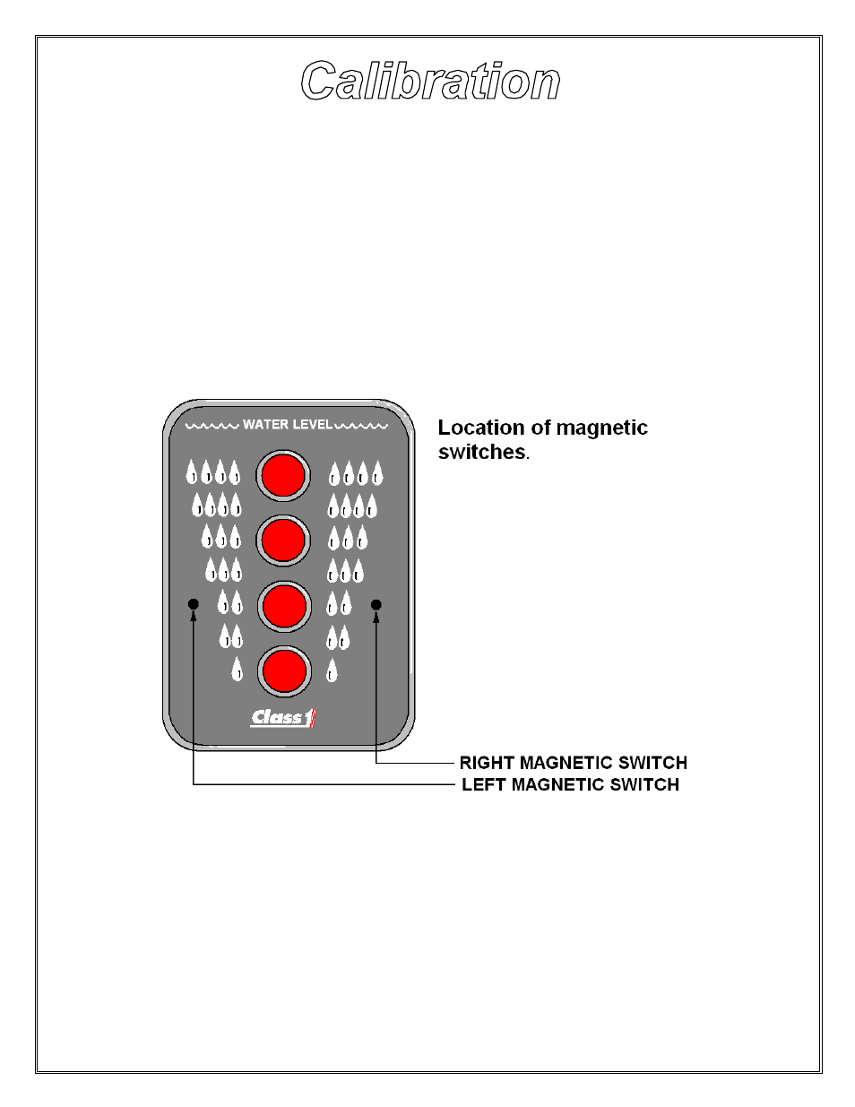Class1 Intelli Tank level display with drip empty User Manual | Page 9 / 16