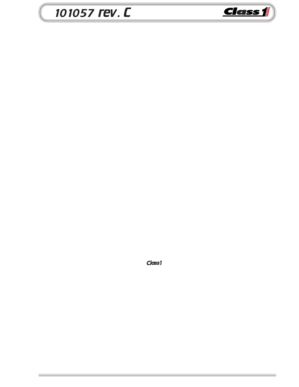 Class1 Vernier Throttle for CAT User Manual | 12 pages