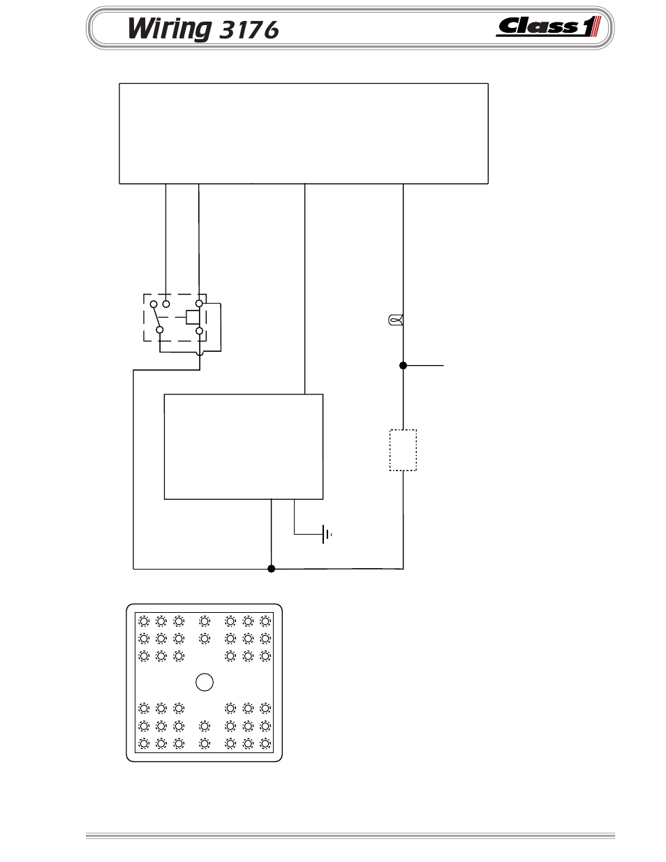 Wiring 3176 | Class1 Vernier Throttle for CAT User Manual | Page 5 / 12