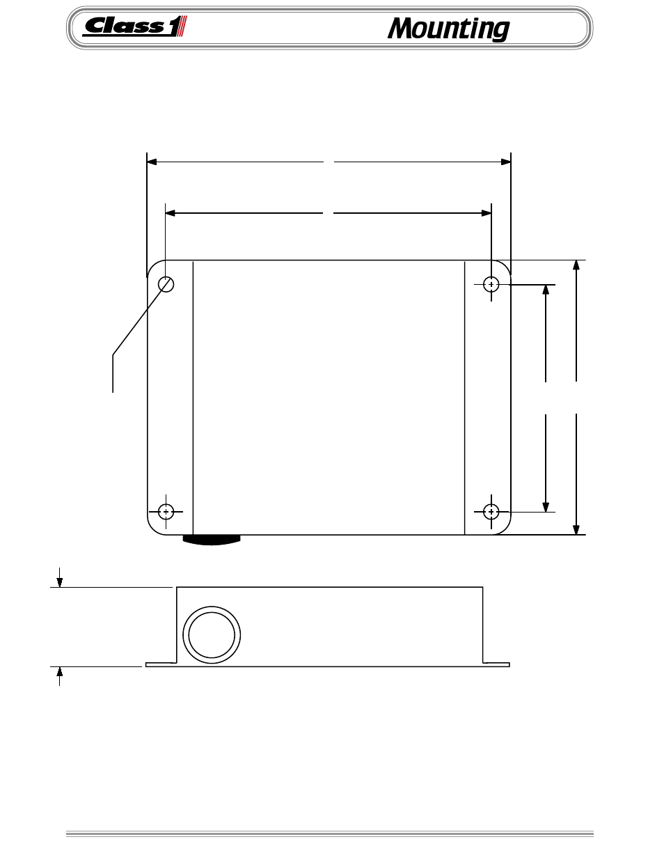 Mounting, Throttle interface module | Class1 Vernier Throttle for Cummins User Manual | Page 8 / 9