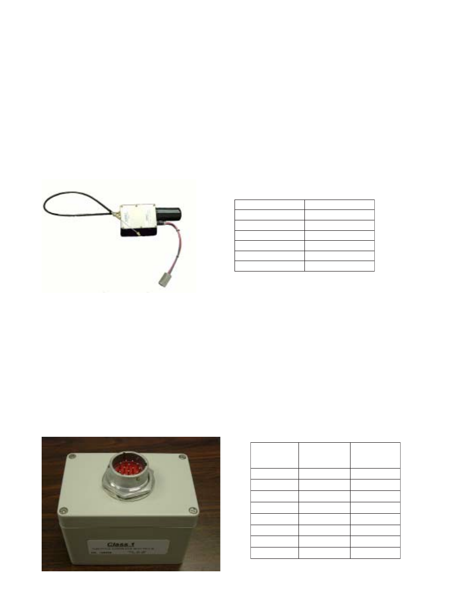 Hardware, Ptec ii, Cont.) | Class1 Pump Throttle Electric Cotnrol Series 2 User Manual | Page 4 / 14