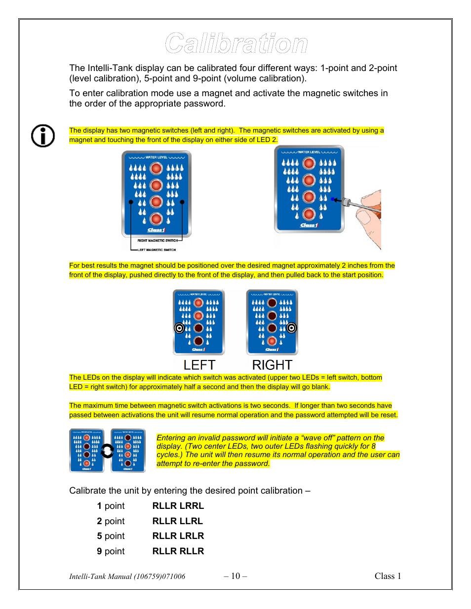 Class1 106759 - ITL 4LT with 1-wire COM 106296 106299 User Manual | Page 10 / 18