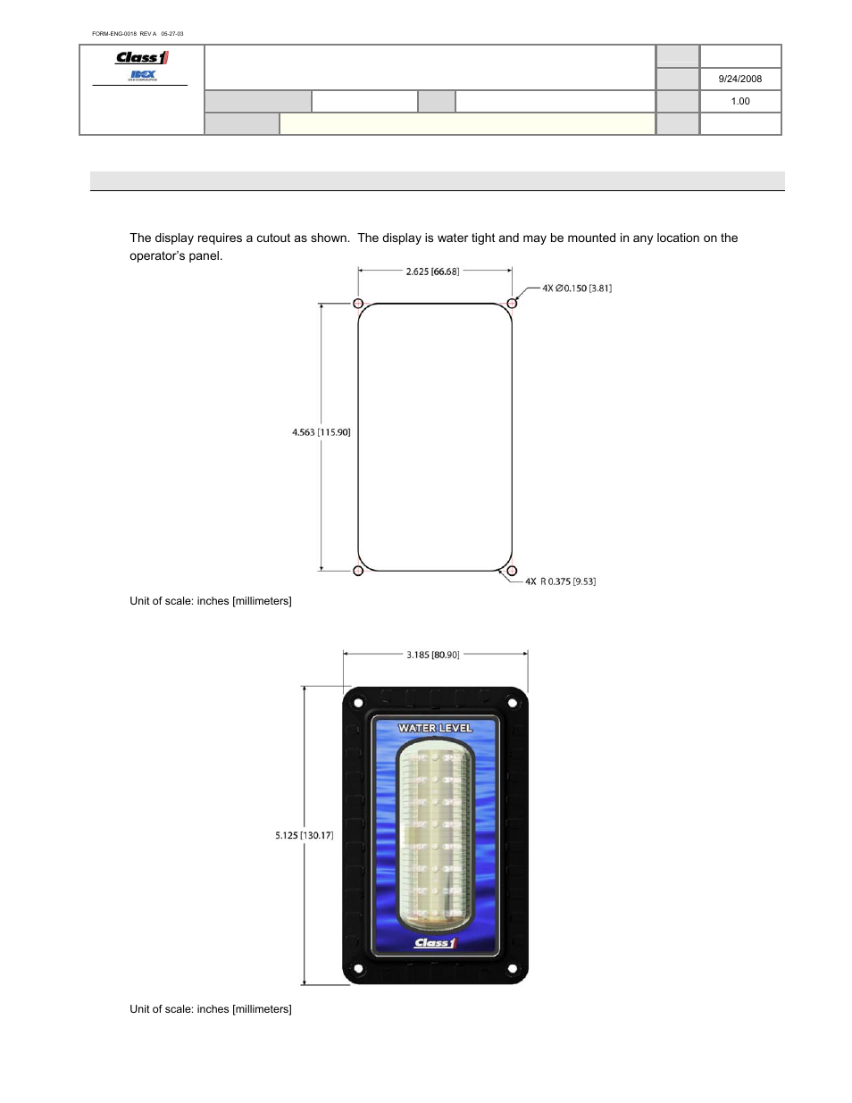 Operation manual, Installation | Class1 118253 - ITL40 108404-XX - Full User Manual | Page 16 / 26