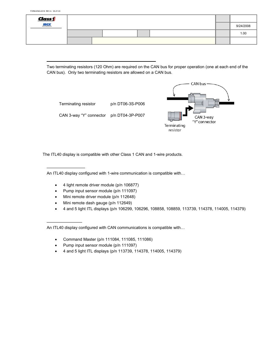 Operation manual | Class1 118253 - ITL40 108404-XX - Full User Manual | Page 21 / 26