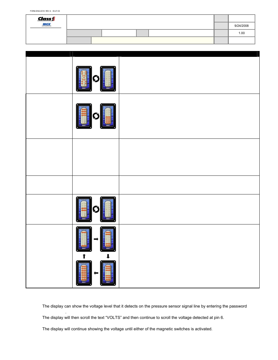 Operation manual | Class1 118253 - ITL40 108404-XX - Full User Manual | Page 23 / 26