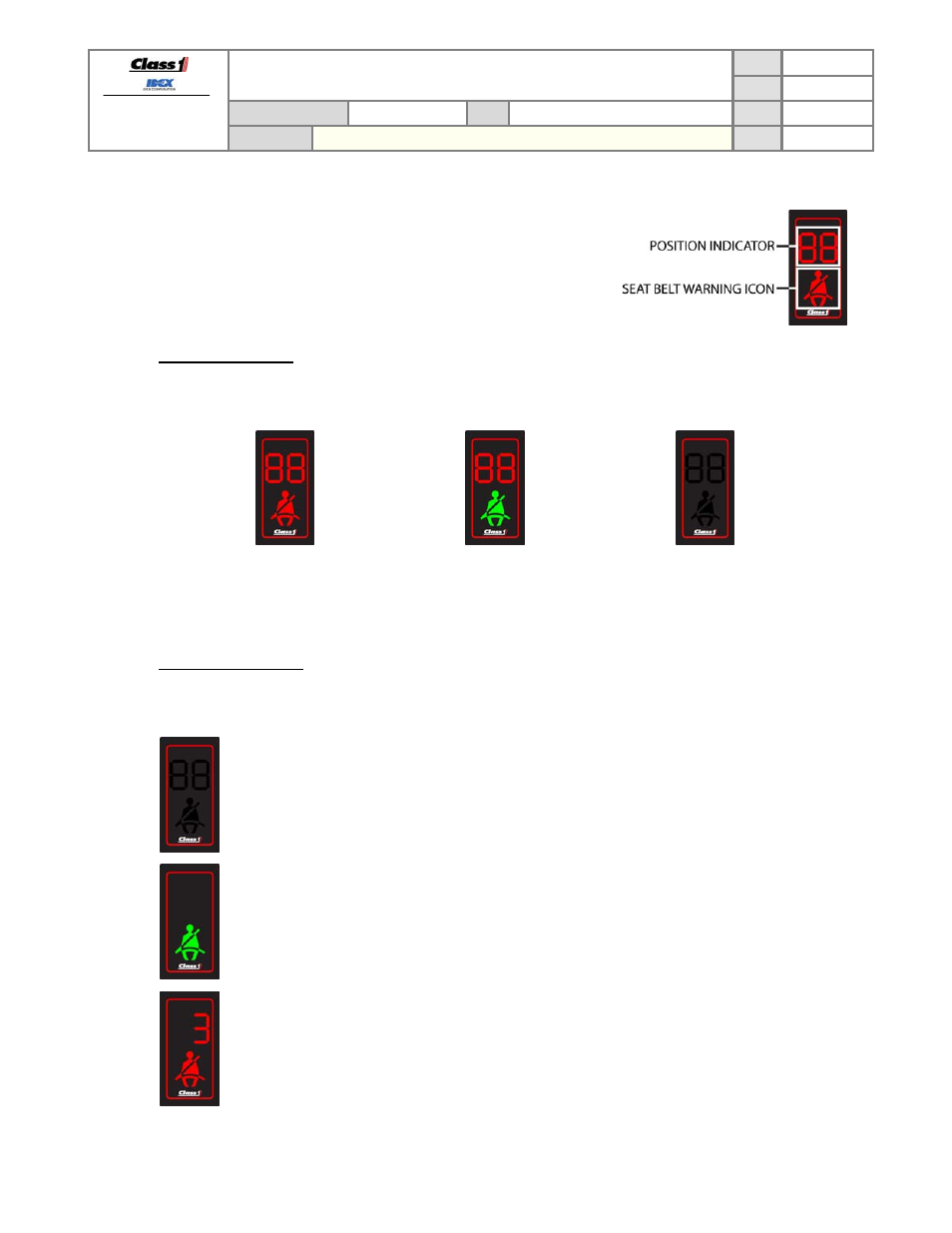 Product manual | Class1 119327 - VDR system 118093 118097 118551 118620 119375 - EXTERNAL User Manual | Page 11 / 26