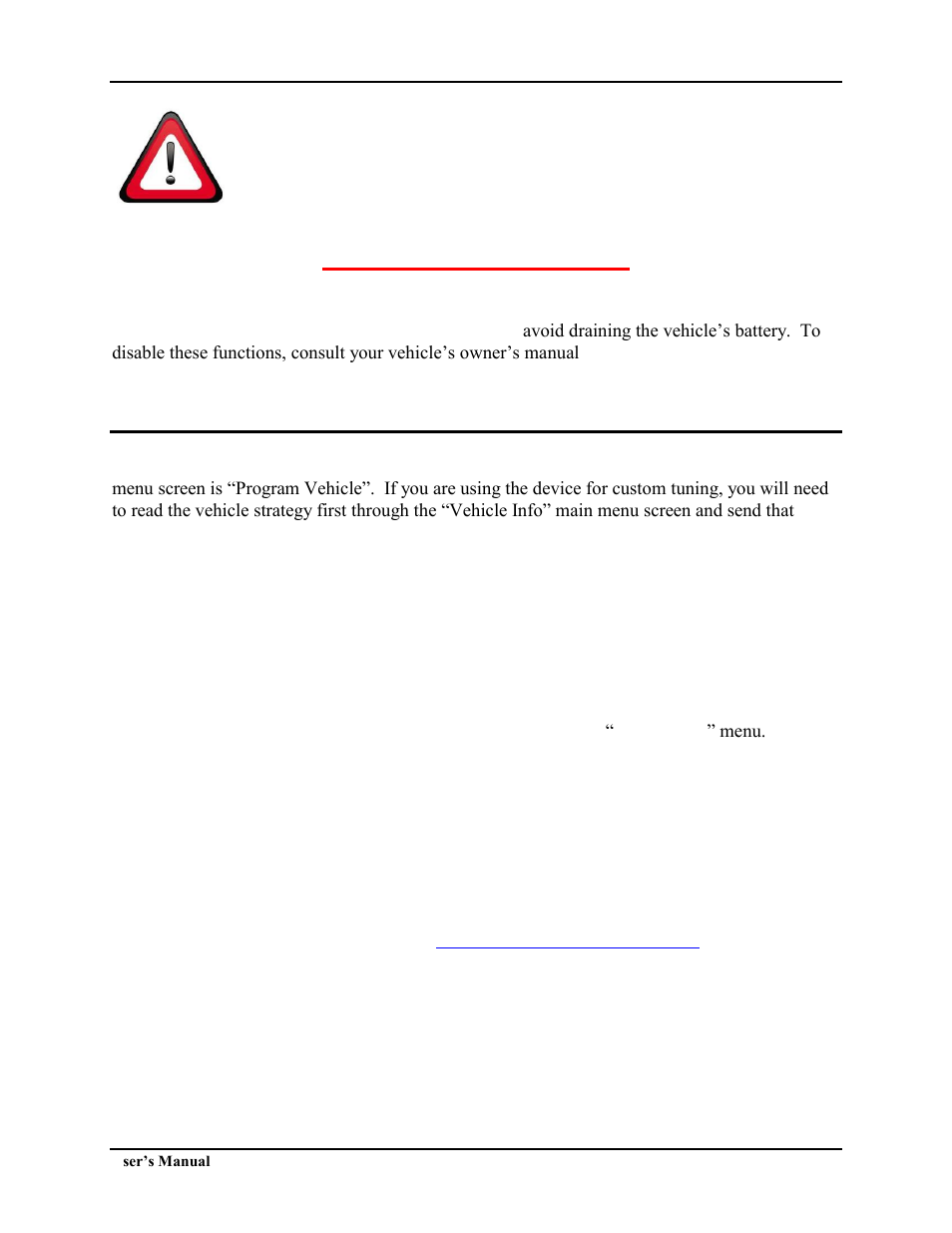 Immediate consumer action required | SCT Livewire TS (Ford 5015,GM 5416) User Manual | Page 2 / 17