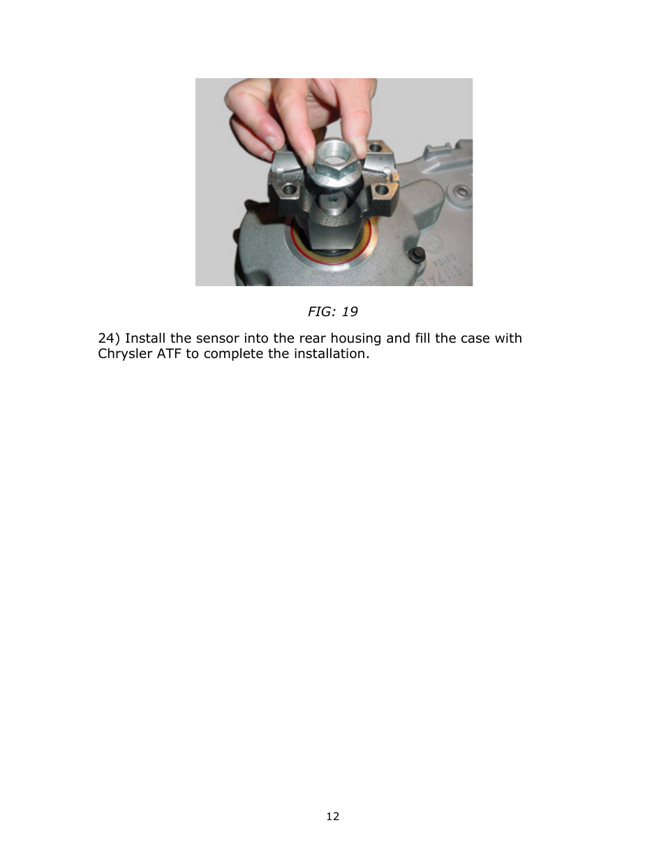 JB Conversions 16-1206 HD Super Short SYE Kit for the NP231C or NP233C User Manual | Page 12 / 12