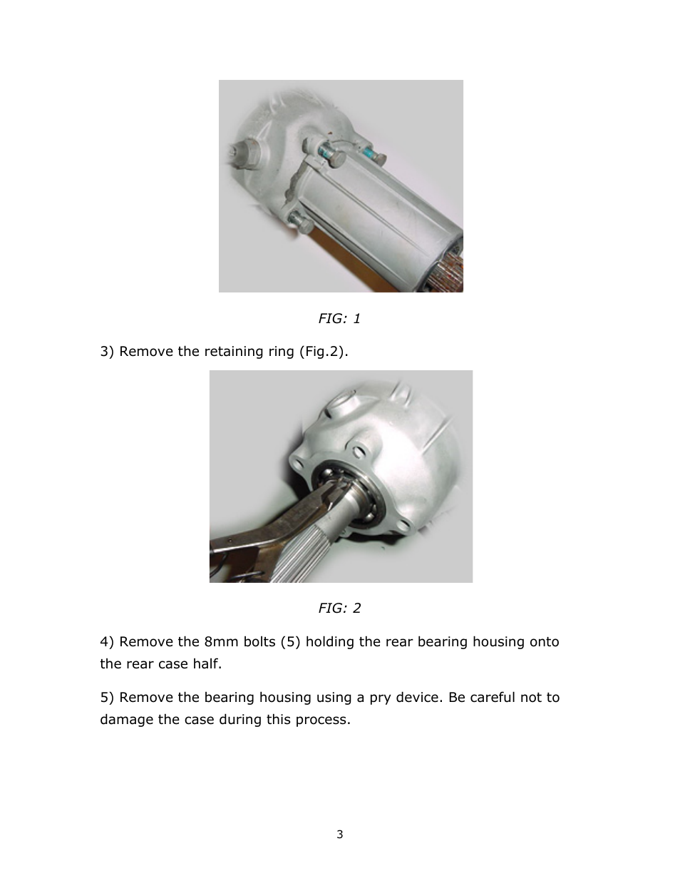JB Conversions 16-1206 HD Super Short SYE Kit for the NP231C or NP233C User Manual | Page 3 / 12