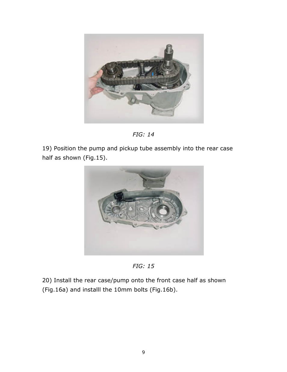 JB Conversions 16-1206 HD Super Short SYE Kit for the NP231C or NP233C User Manual | Page 9 / 12
