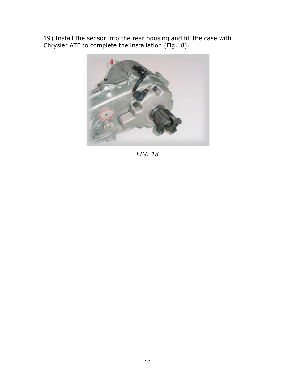 JB Conversions 16-1201 HD Super Short SYE Kit for the NP231J User Manual | Page 10 / 12