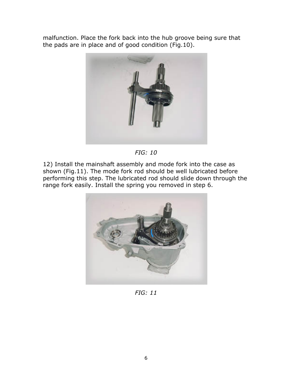 JB Conversions 16-1201 HD Super Short SYE Kit for the NP231J User Manual | Page 6 / 12