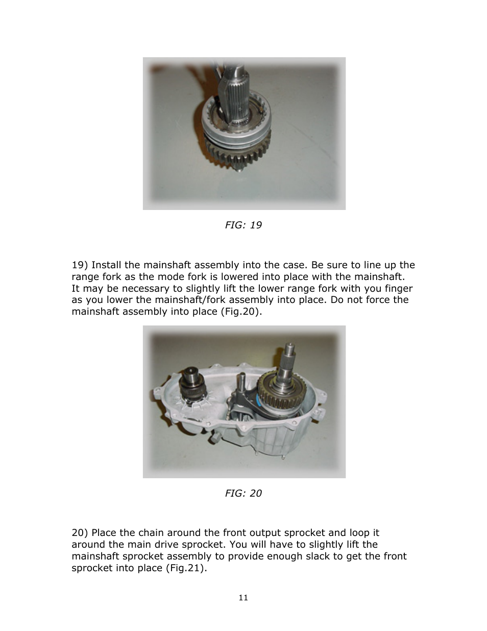 JB Conversions 16-1207 HD Super Short SYE Kit for the NP241C User Manual | Page 11 / 16