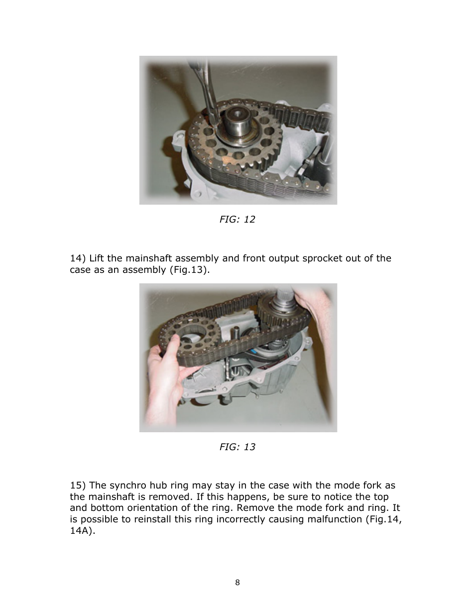 JB Conversions 16-1207 HD Super Short SYE Kit for the NP241C User Manual | Page 8 / 16