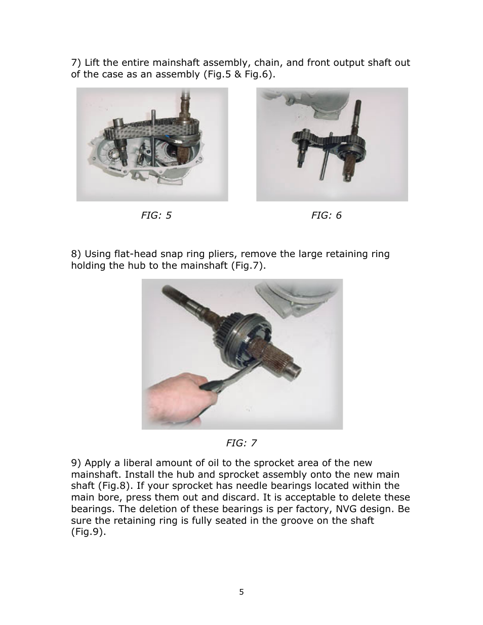 JB Conversions 16-1200 HD Standard Length SYE Kit for the NP231 User Manual | Page 5 / 11