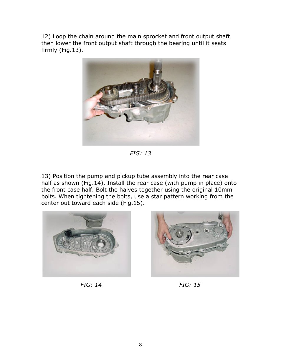 JB Conversions 16-1200 HD Standard Length SYE Kit for the NP231 User Manual | Page 8 / 11