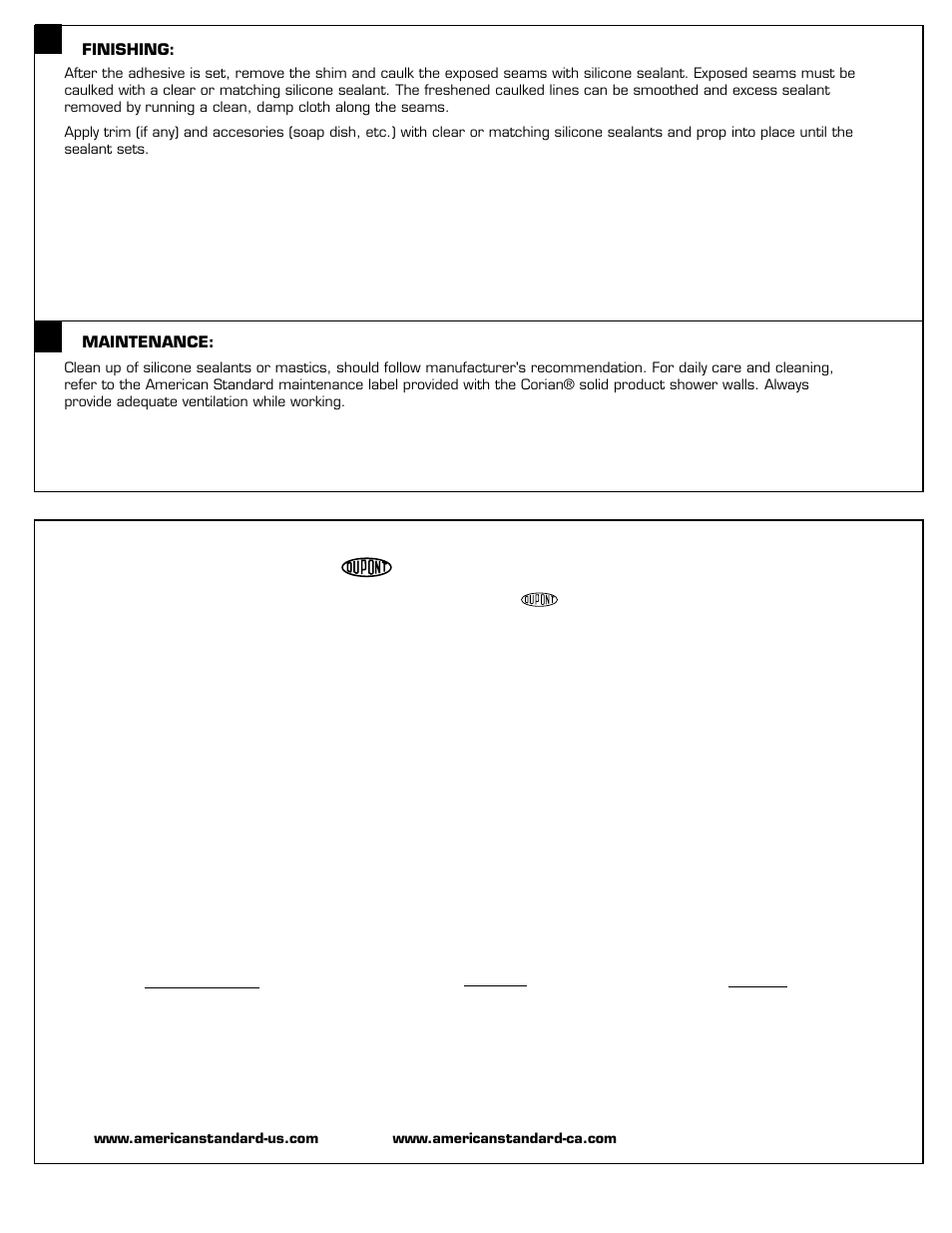 American Standard Town Square Shower Walls 4834.SWTS User Manual | Page 5 / 5